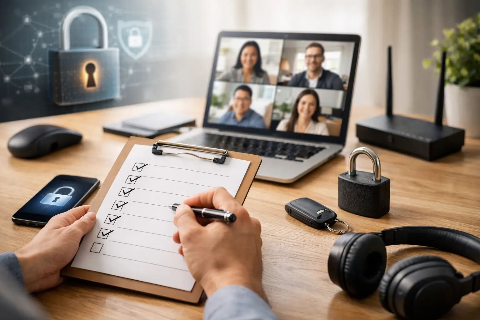 Sicherheits-Checkliste für Remote-Teams in KMU